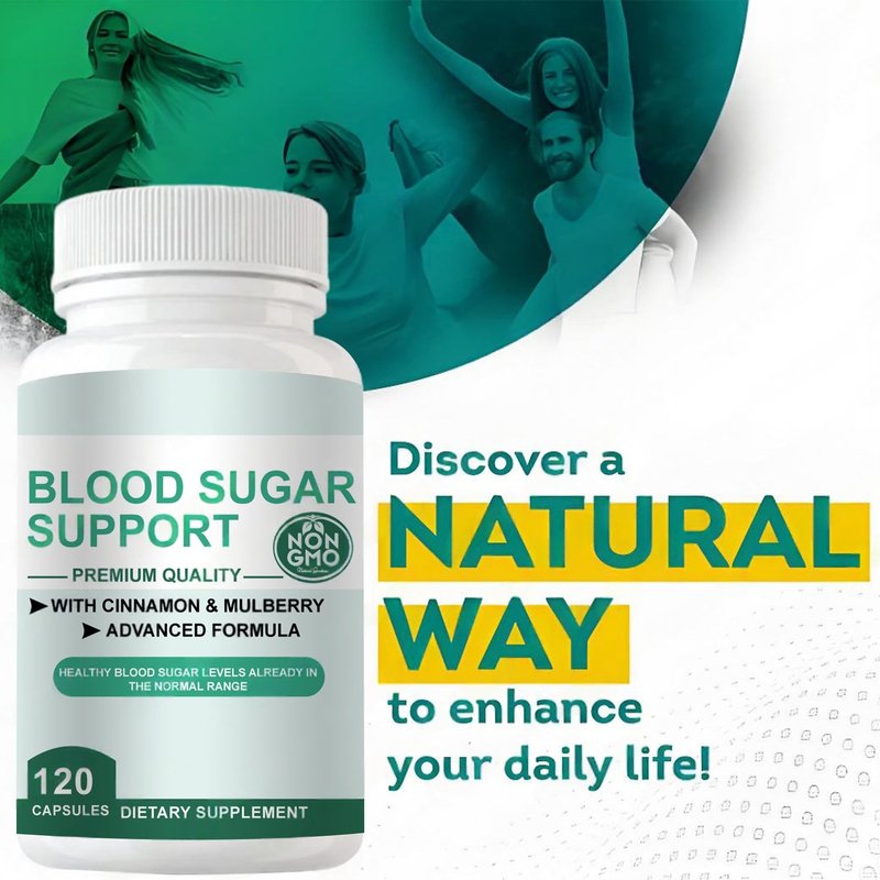 Blood Sugar Support Capsules - 120 Count