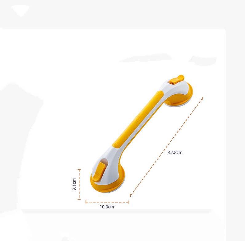No Drill Suction Toilet Grab Bar Non-Slip Bathroom Safety Handle