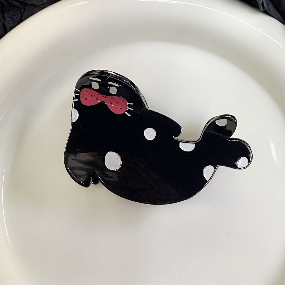 Ocean Design Hairpin - Conch, Whale & Crab Patterns