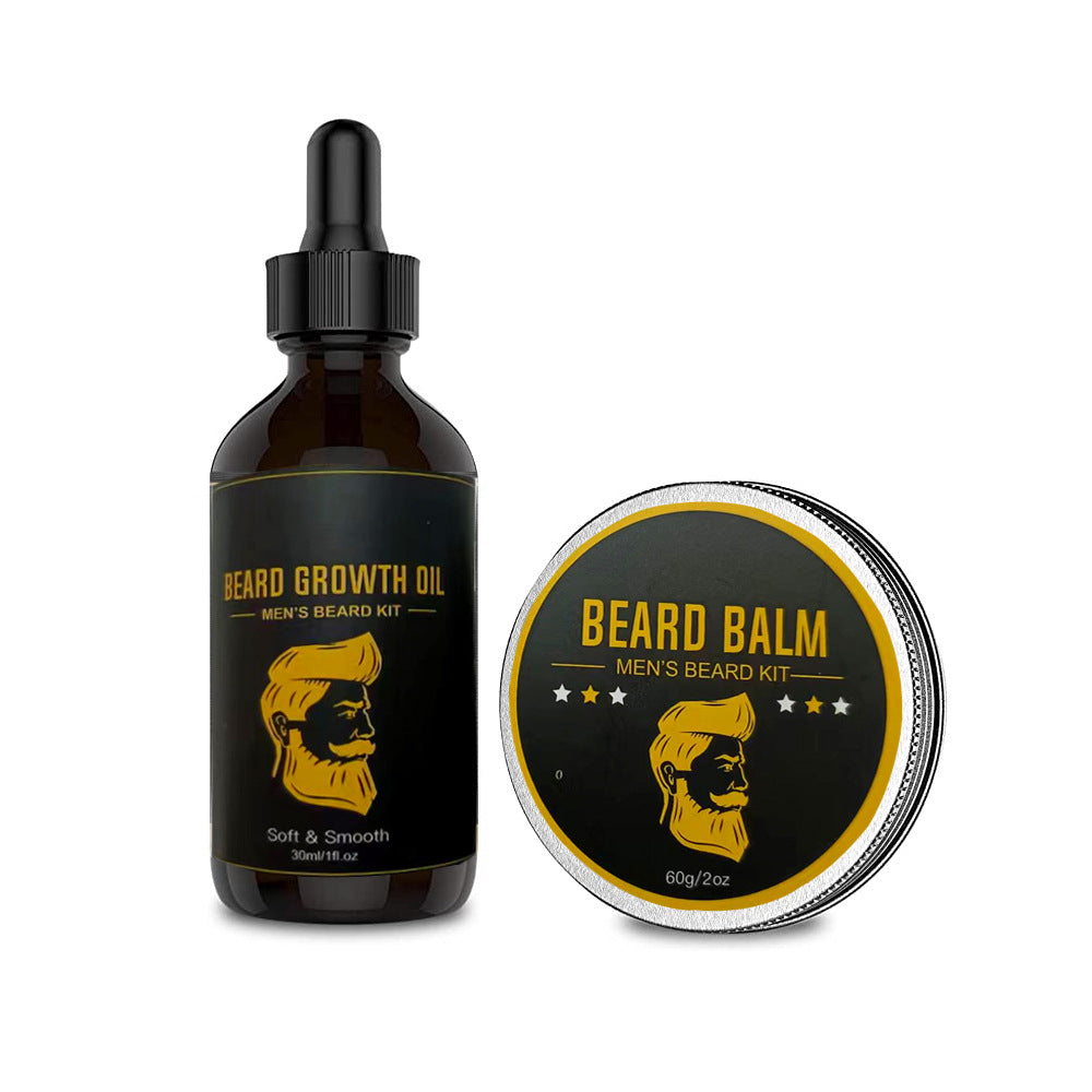 Beard Balsam Set - Long-lasting Facial Hair Care Two-Piece