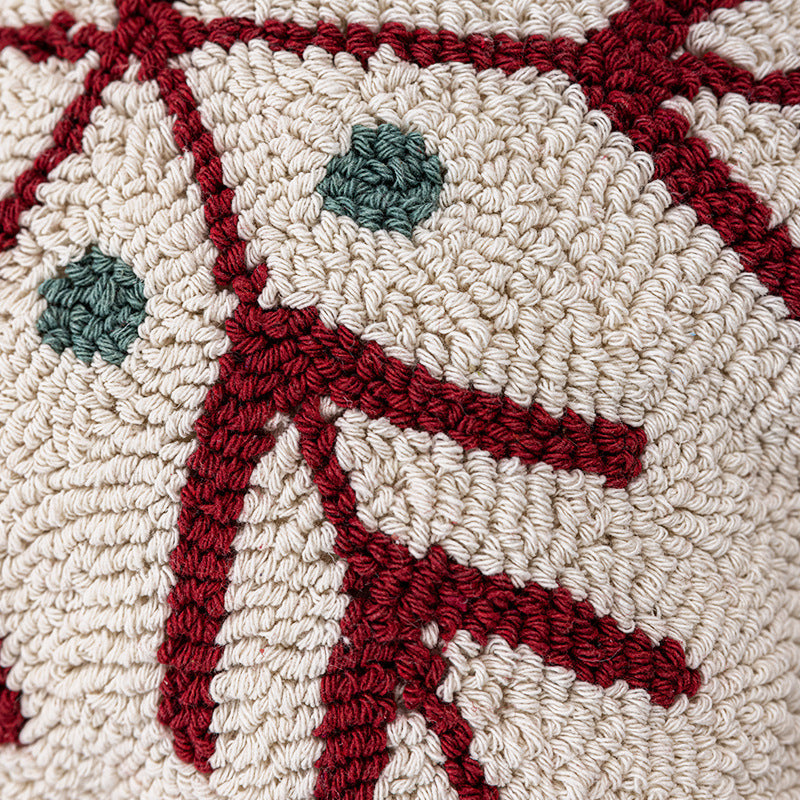 Christmas Tree Cushion Cover - 45x45cm Decorative Sofa Pillow Case