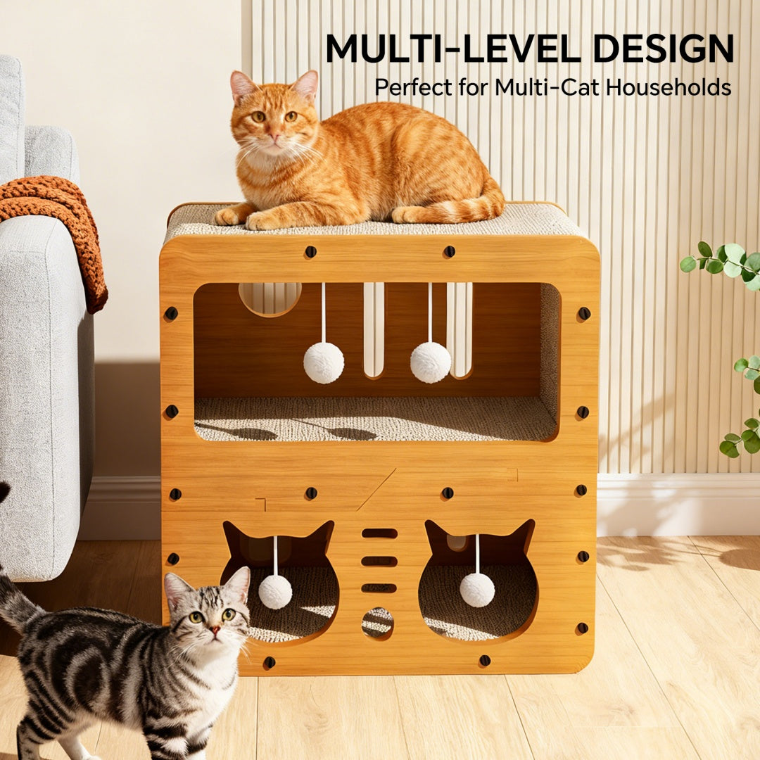 Double Layer Cat Head Pet Furniture Tool - Self Pickup Only