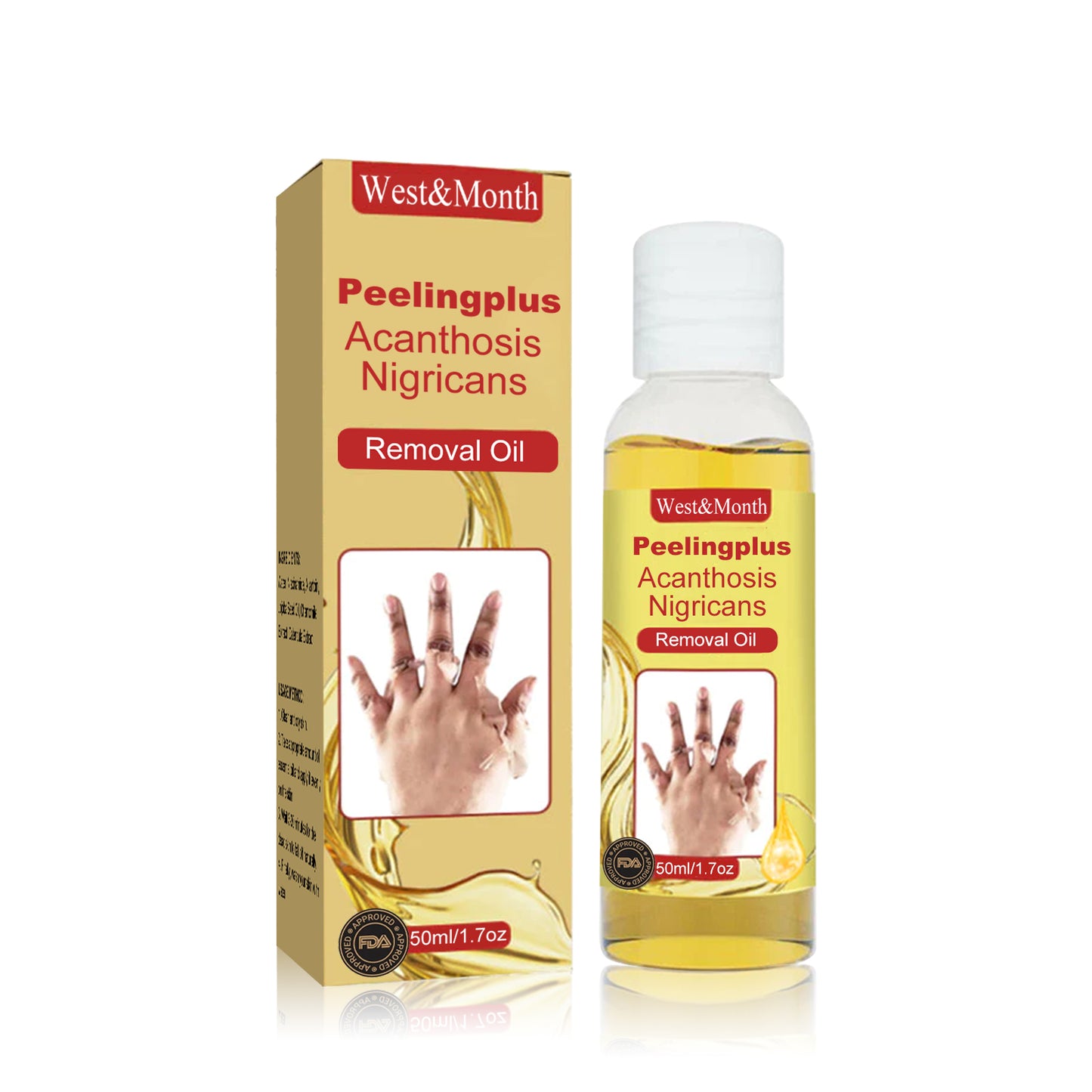 Acanthosis Nigricans Removal Oil - 50ml Brightening Exfoliating Skin Care