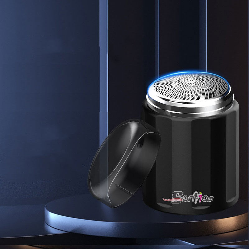 USB Electric Shaver - Compact Men's Razor, Black