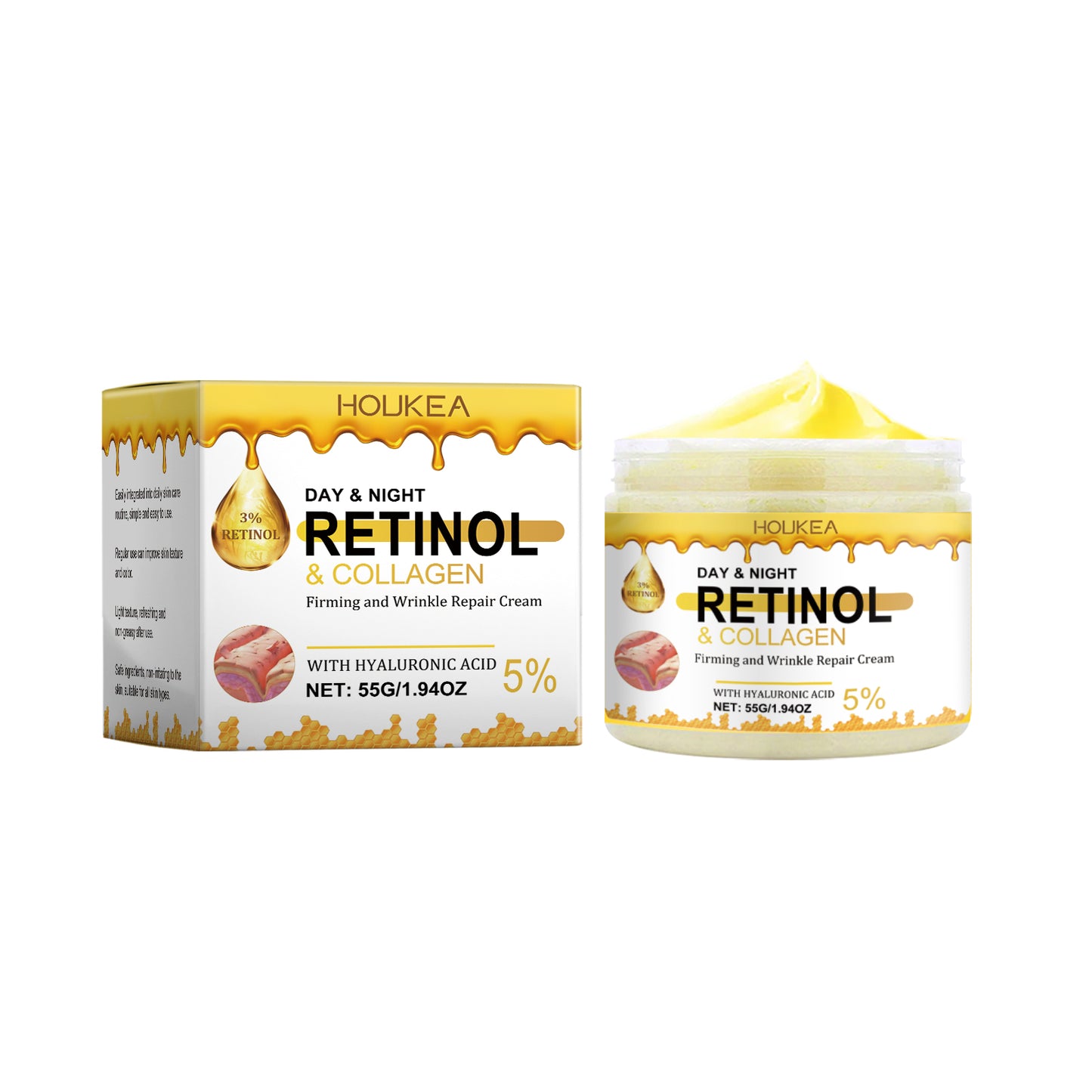 Firming Body Moisturizer with Retinol & Collagen - Hydrating Skin Care