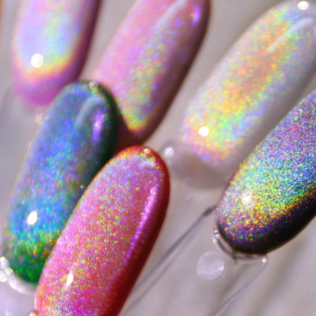 Universal Colorful Cat Eye Gel Polish - Rainbow UV Nail Art