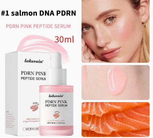 Pink Peptide Hydrating Facial Serum - Moisturizer for All Skin Types