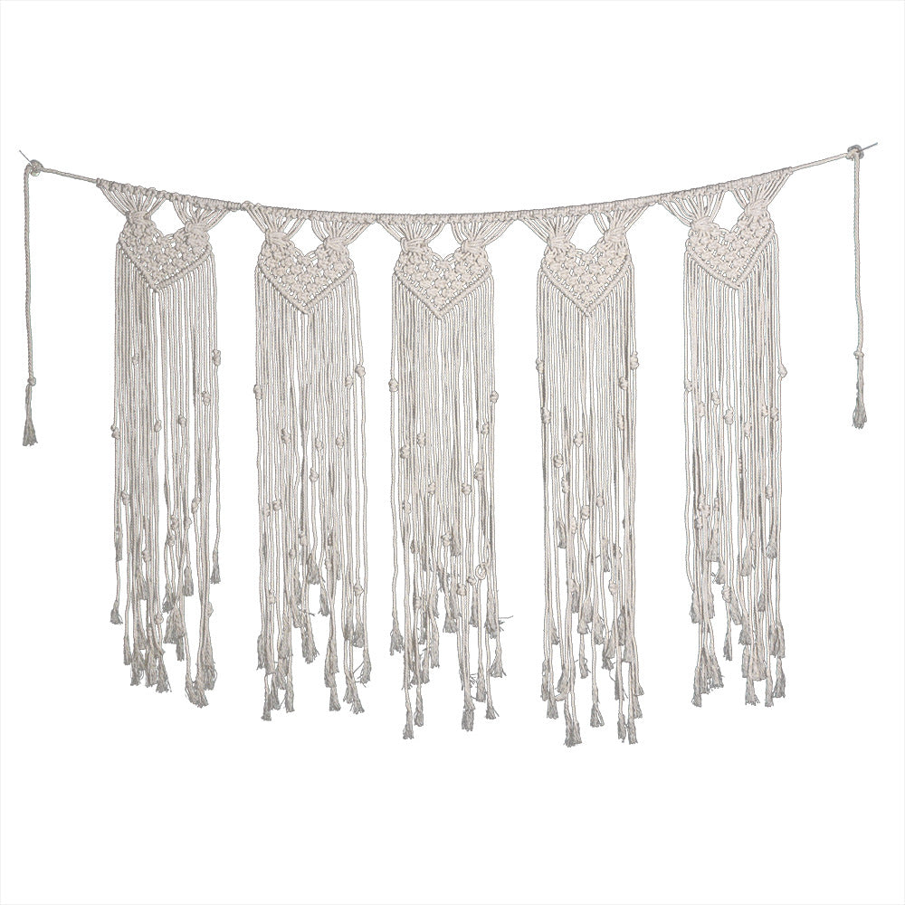 Bohemian Gradient Wall Tapestry - Handmade Cotton Wall Art for Home Decor