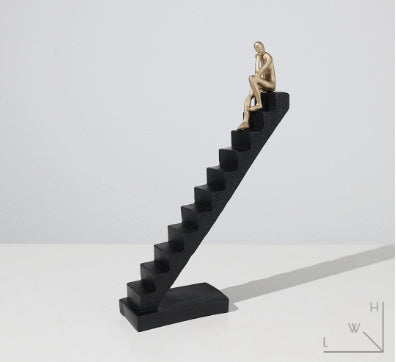 Abstract Resin Sculpture Decorations for Home & Garden - Multiple Styles