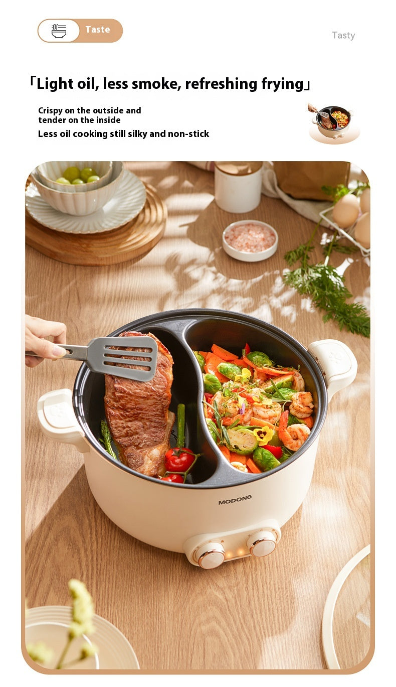 Large Capacity Electric Chafing Dish with Multi-Functional Heating for Home & Kitchen