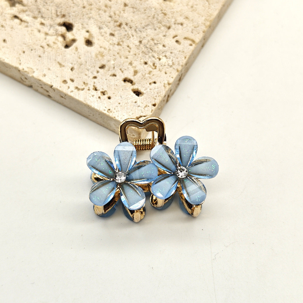 Mini Flower Hair Accessories Set for Women - Colorful Hair Pins & Clips