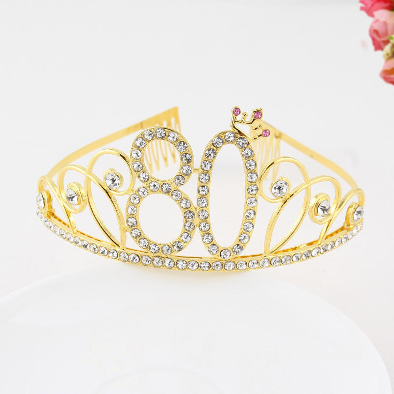 Diamond Crown Hair Clip - Multiple Colors
