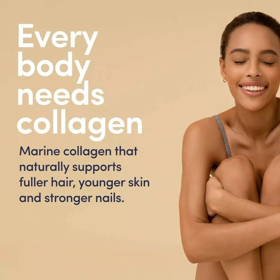 Ocean Collagen Protein Powder - Dried Egg White for Adults, 300g