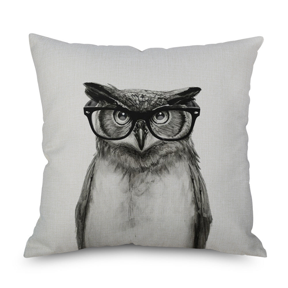 Corporate Linen Pillowcase 45cm Modern Home Cushion Cover