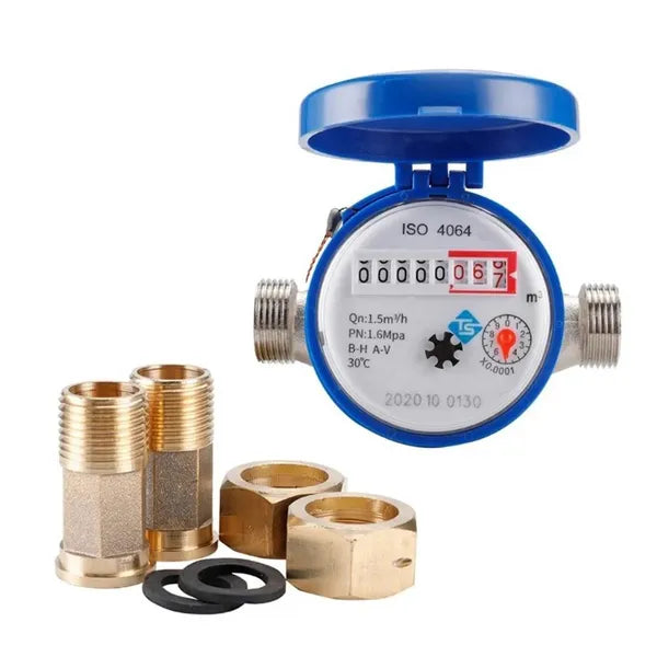Professional Intelligent Water Meter with Copper Fittings - Hand Tools