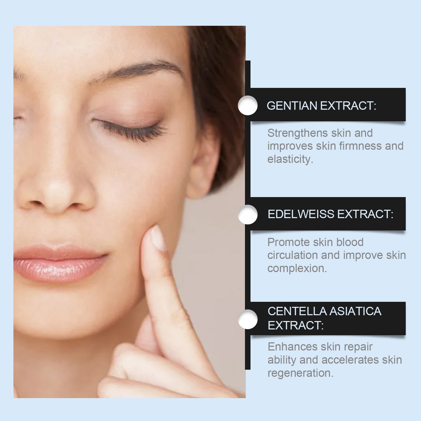 Firming Facial Serum - Moisturizing and Smoothing Anti-Aging Essence 30ml