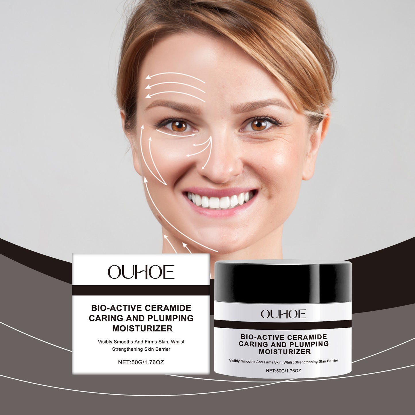 Firming Facial Moisturizer with Vitamin E and Lemon Extract - 50g