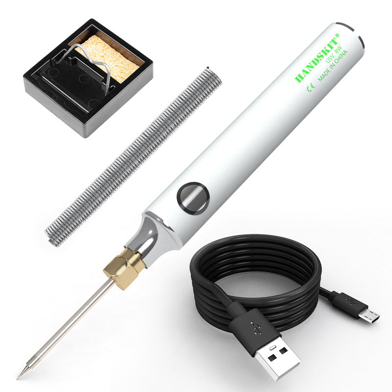 Cordless Electric Soldering Iron with Rechargeable Battery