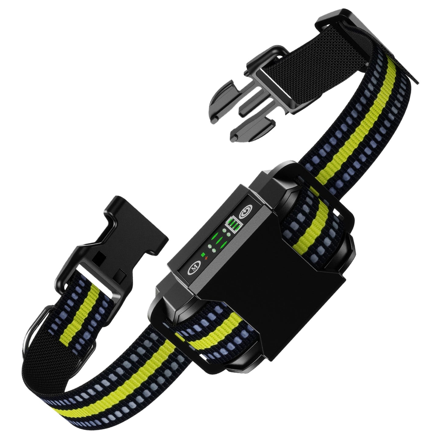 Rechargeable Waterproof Dog Bark Collar with Beep Vibration Static Modes