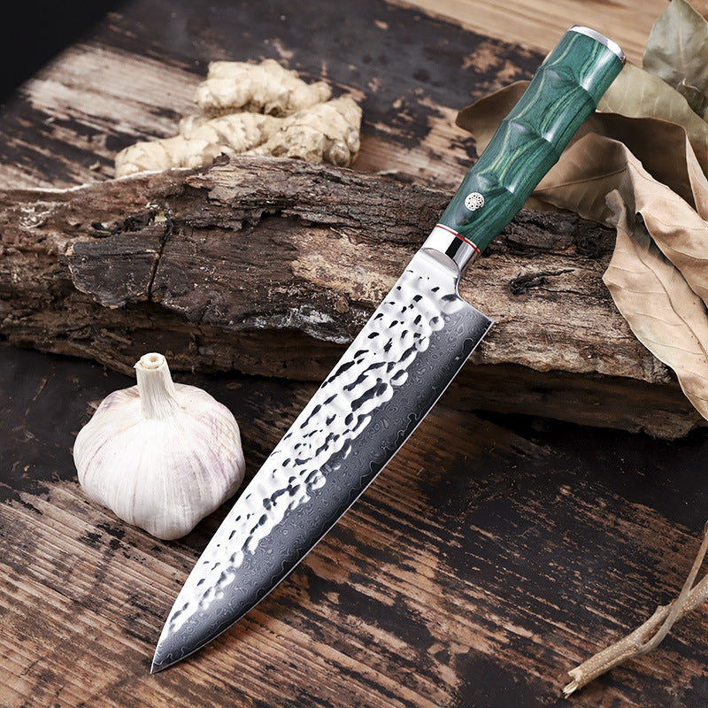 Damascus Steel Kitchen Knife Japanese Style 20cm Sharp Chef Knife
