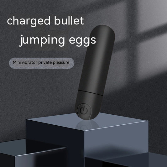 Mini Portable Charging Bullet for Wellness & Personal Care - Black