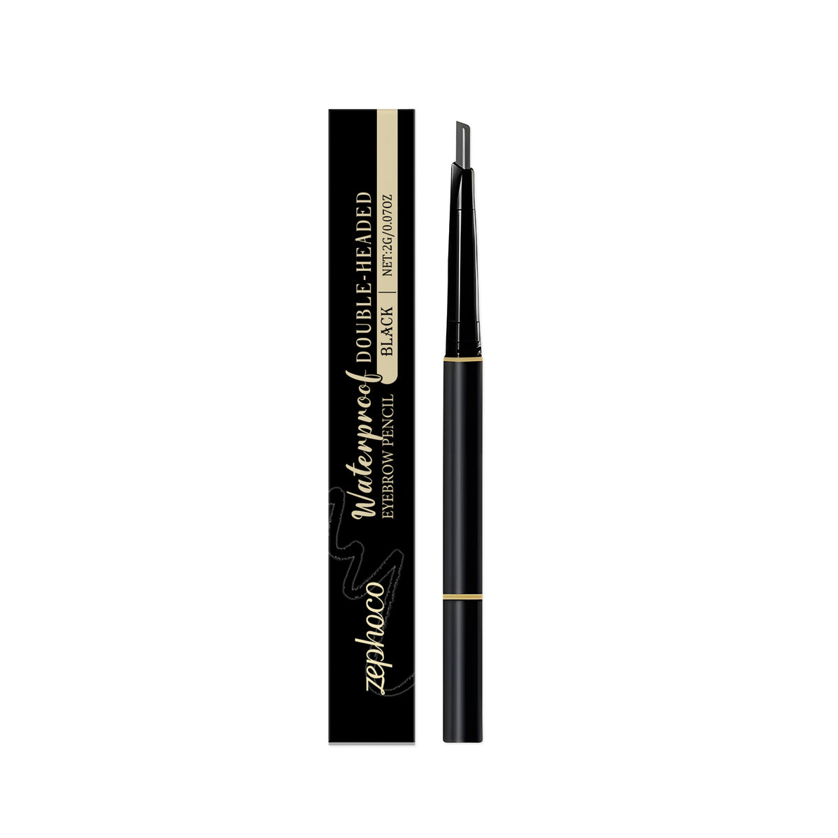Long-Lasting Color-E Enhancing Eyebrow Pencil – Double-Ended Makeup Tool