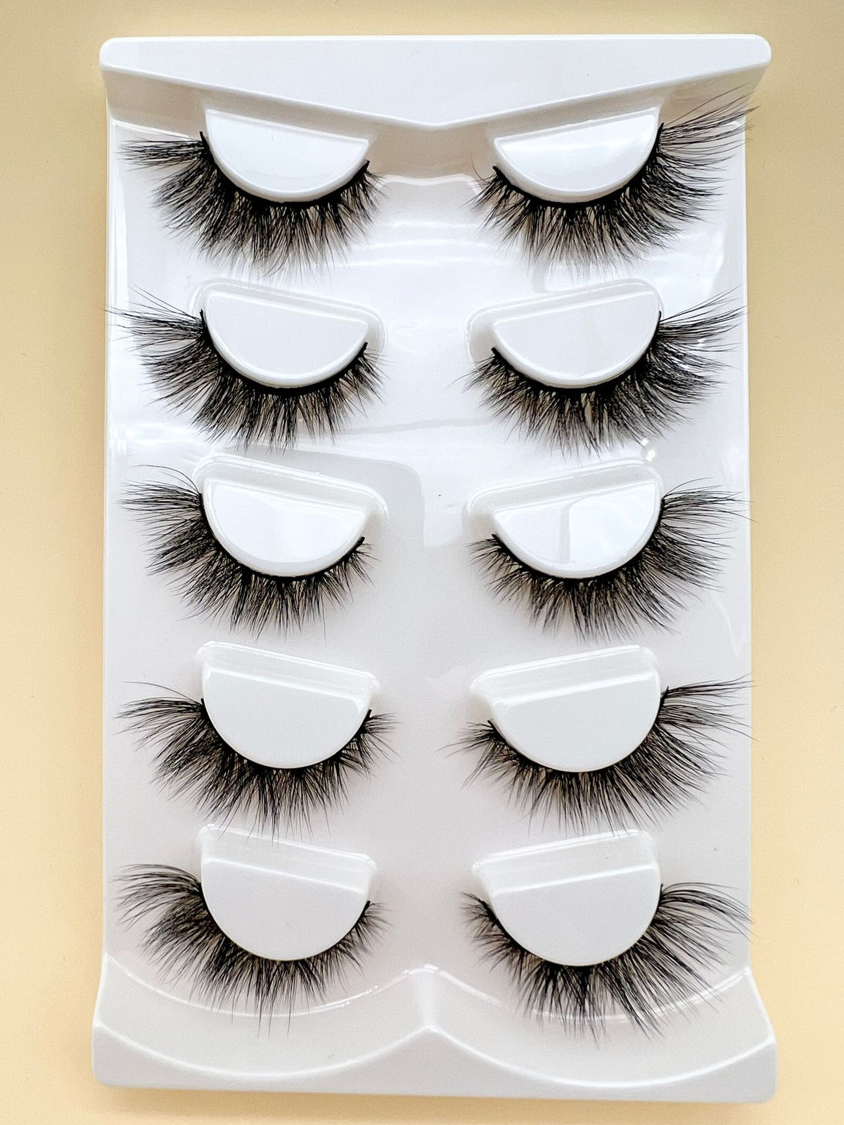 Natural Mink False Eyelashes with Lengthening Eye Tail Design - Multiple Styles