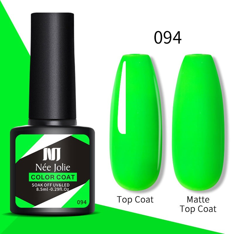 Reflective Gel Nail Polish Set - Christmas Red UV-LED Safe Long-Lasting