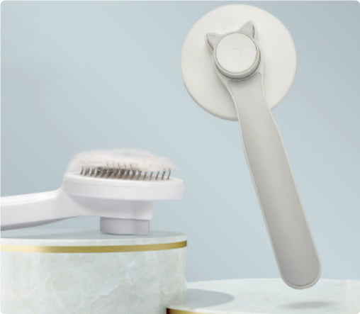 Pet Cat Comb for Grooming - Hair Remover & Detangler in Multiple Colors
