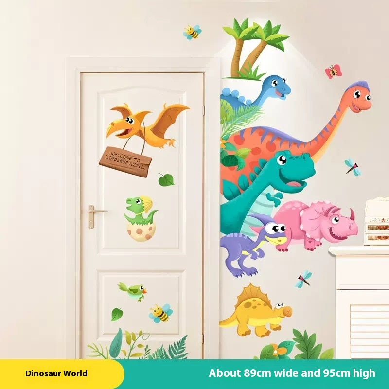 Children's Room Wall Sticker - Cartoon Anime Nursery Decor for Bedroom & Door