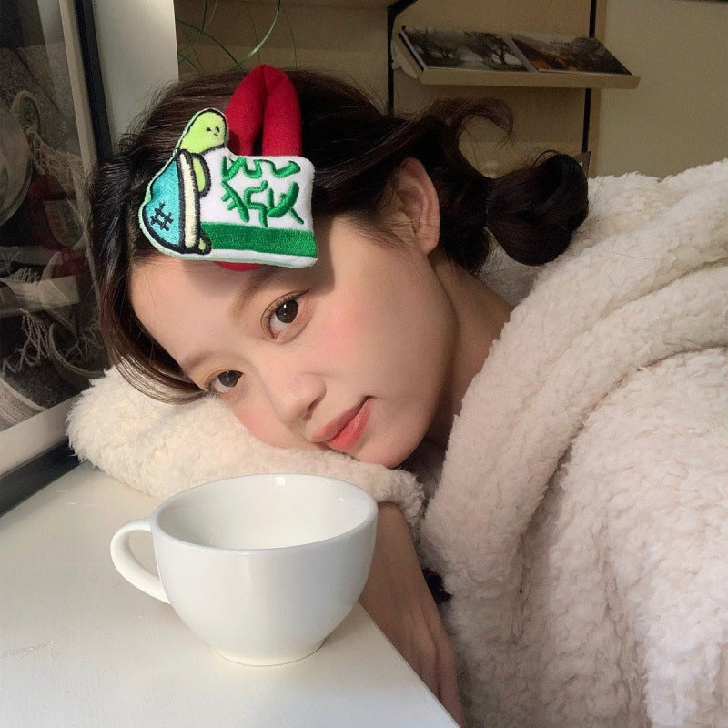 Cartoon Doll Hair Clip - Colorful Mahjong & Chinese Character Design, Hairpin Accessory