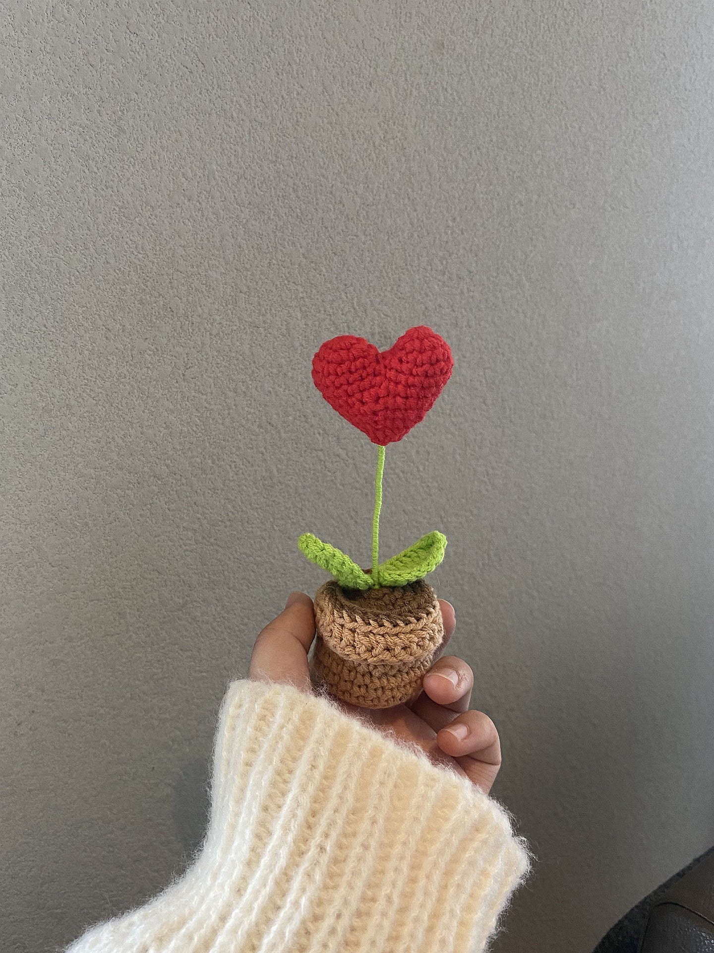 Mini Potted Artificial Flowers - Hand Woven Home Decor, All Colors