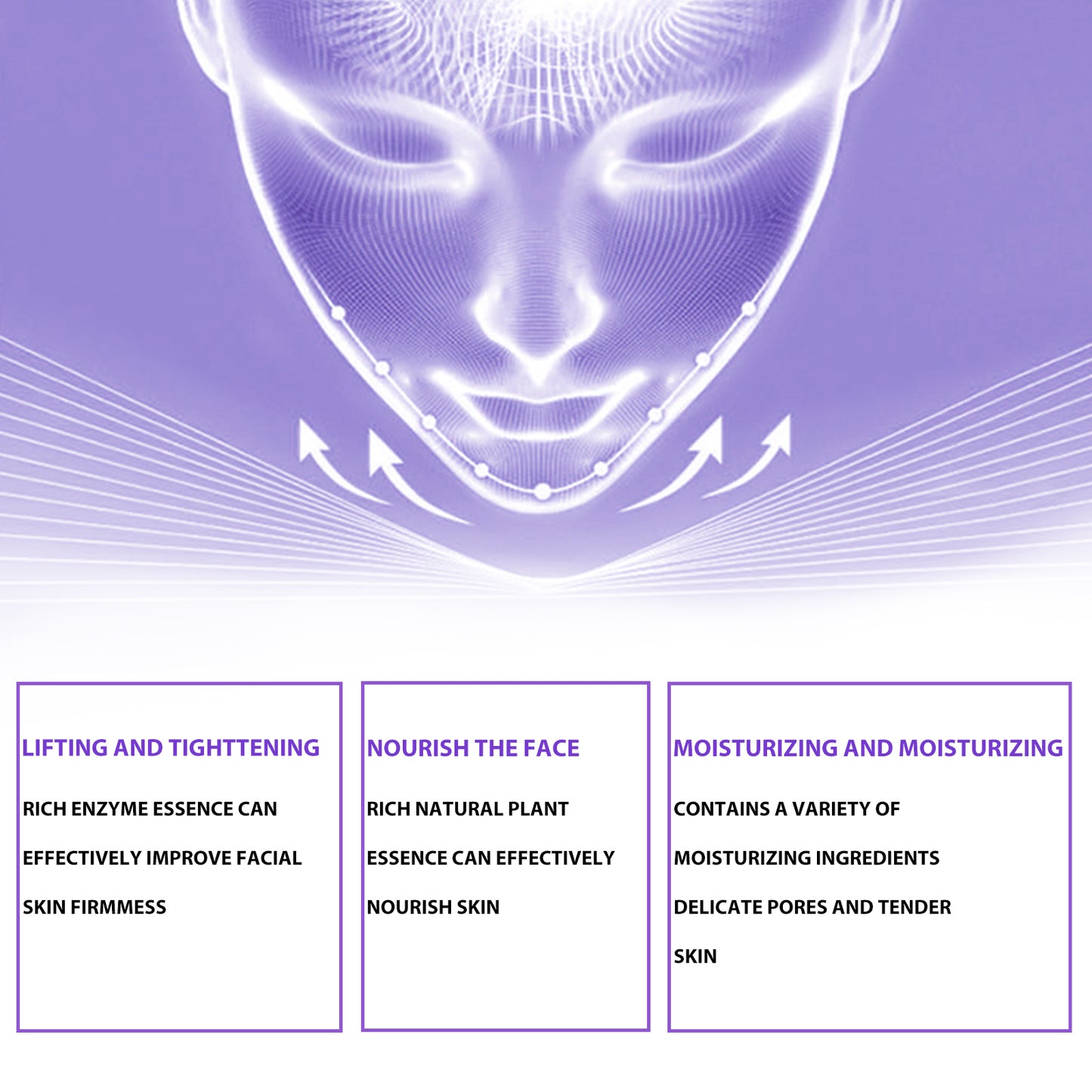 V-Face Firming Cream for Jawline Tightening and Facial Contouring