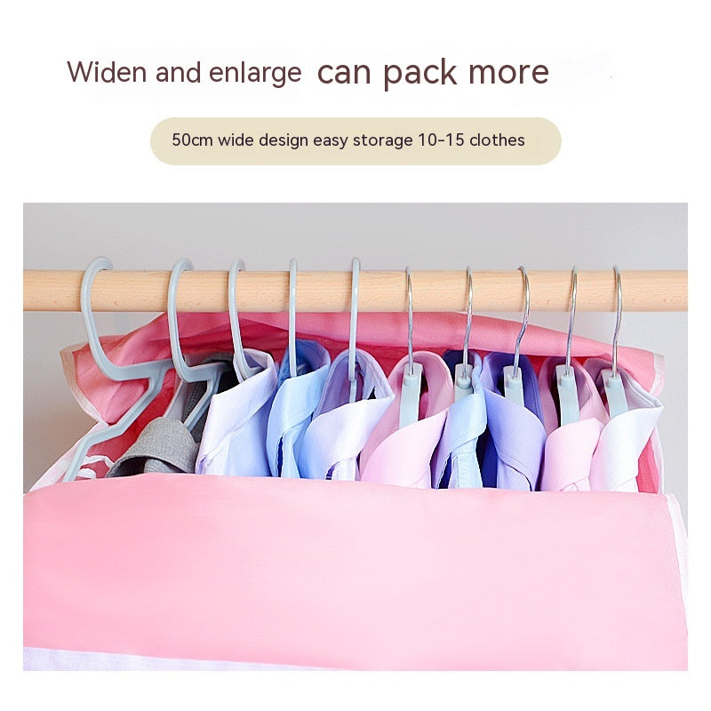 Enclosed Three-Dimensional Clothing Dust Cover - Household Storage Organizer