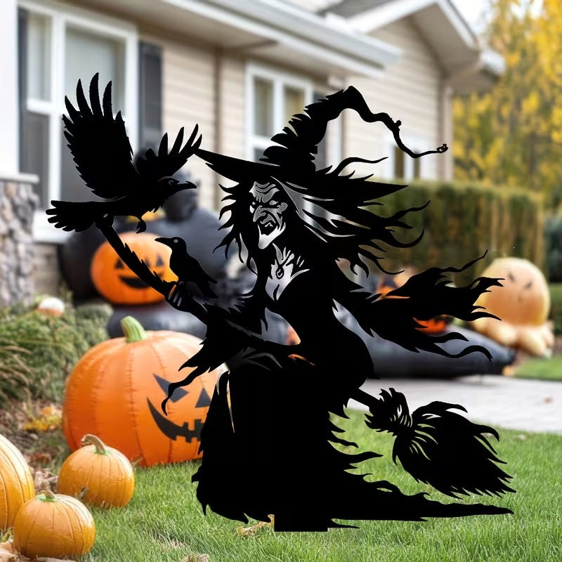 Acrylic Halloween Garden Decoration Picks - Multiple Sizes & Styles