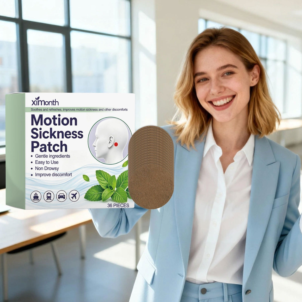 Breathable Body Care Patch, 36 Pieces