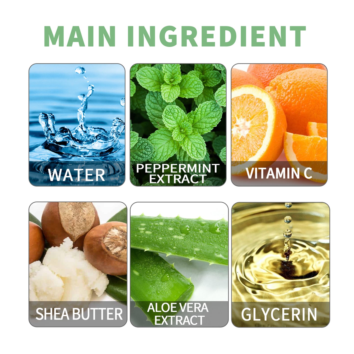 Peppermint Foot Cream for Cracked Heels - Moisturizing Foot Repair Balm