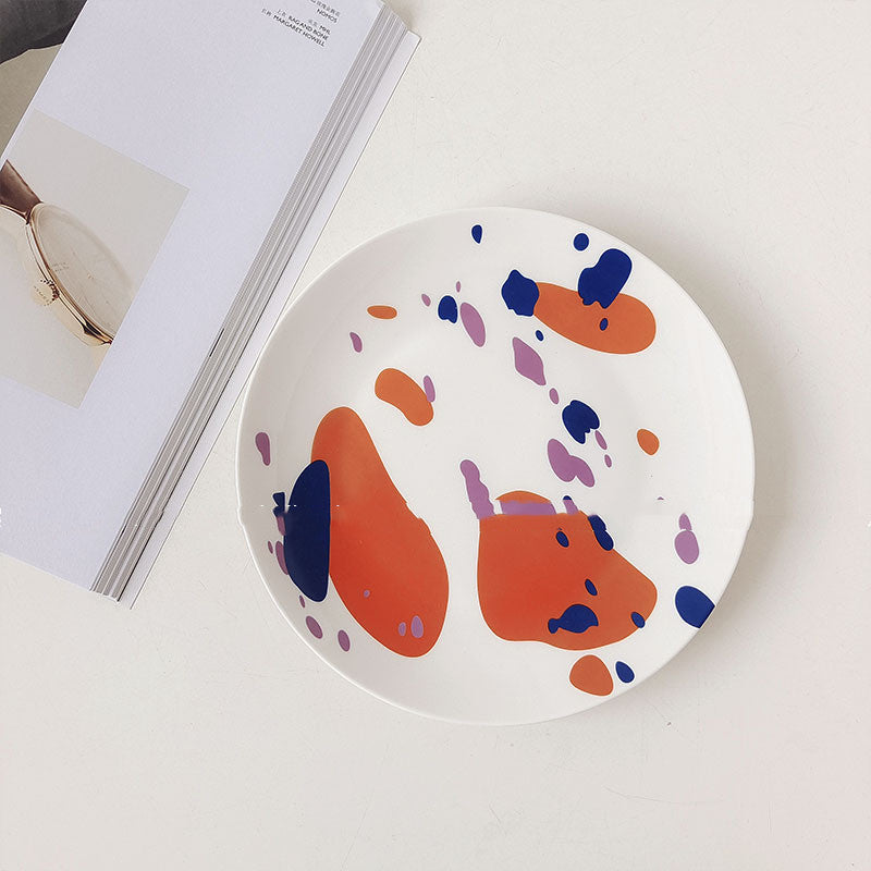 Ceramic Ink Tray for Pottery and Tableware - Modern Minimalist Design