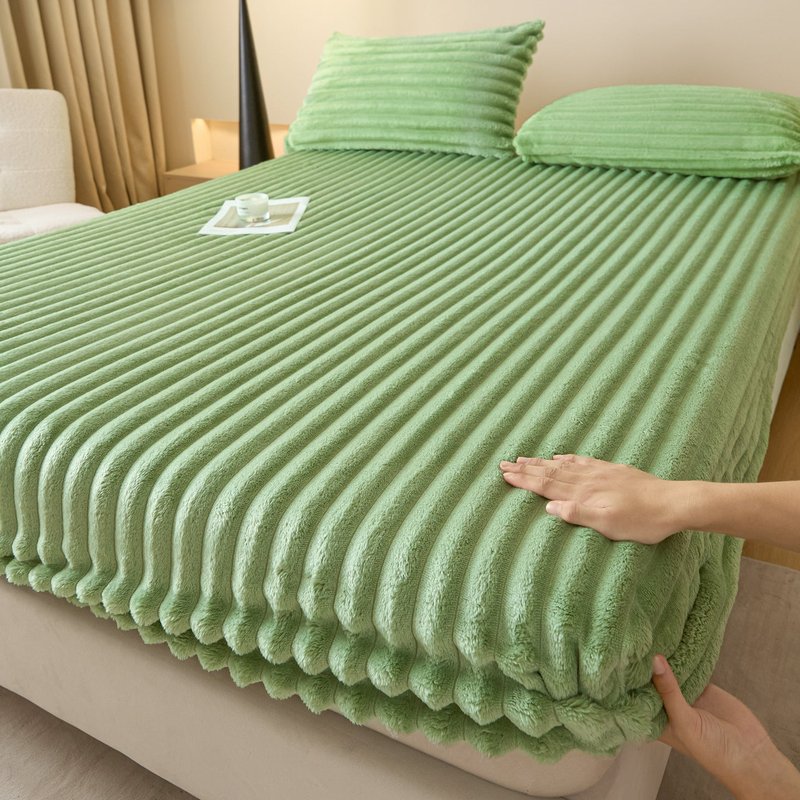 Fleece-Lined Bedspread Single Size Home Decor Comforter