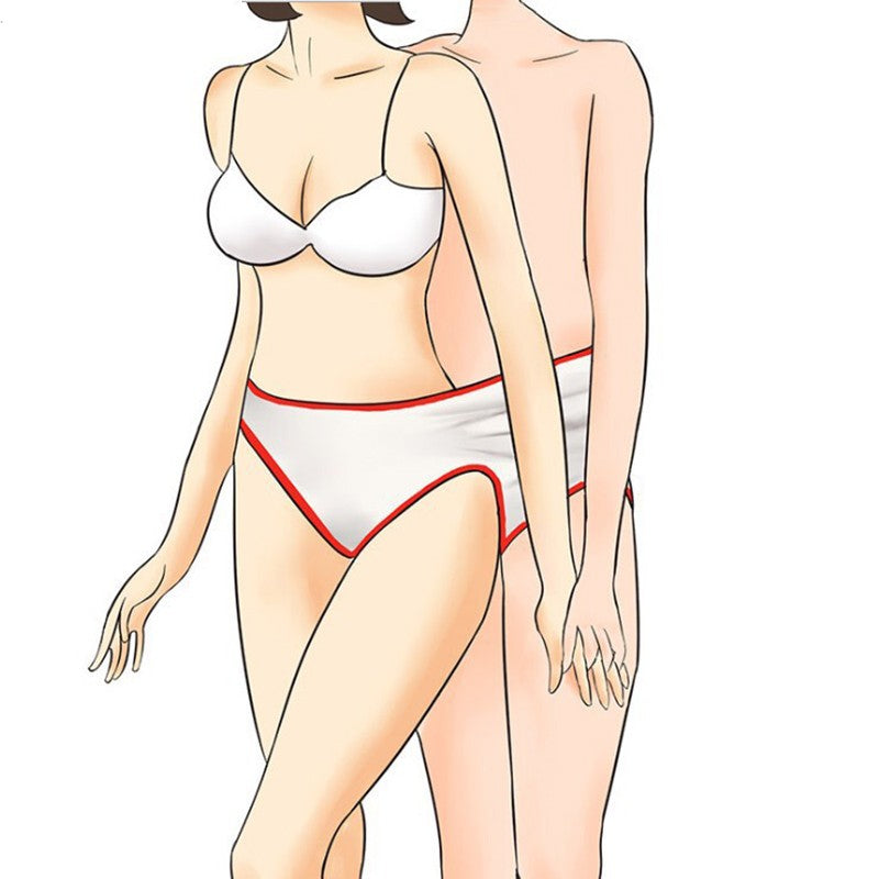 Couples One-Piece Sexy Lingerie Underwear - White, One Size