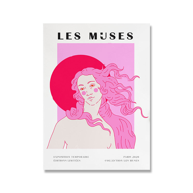 Abstract Canvas Wall Art - Matisse Venus Style Decorative Painting