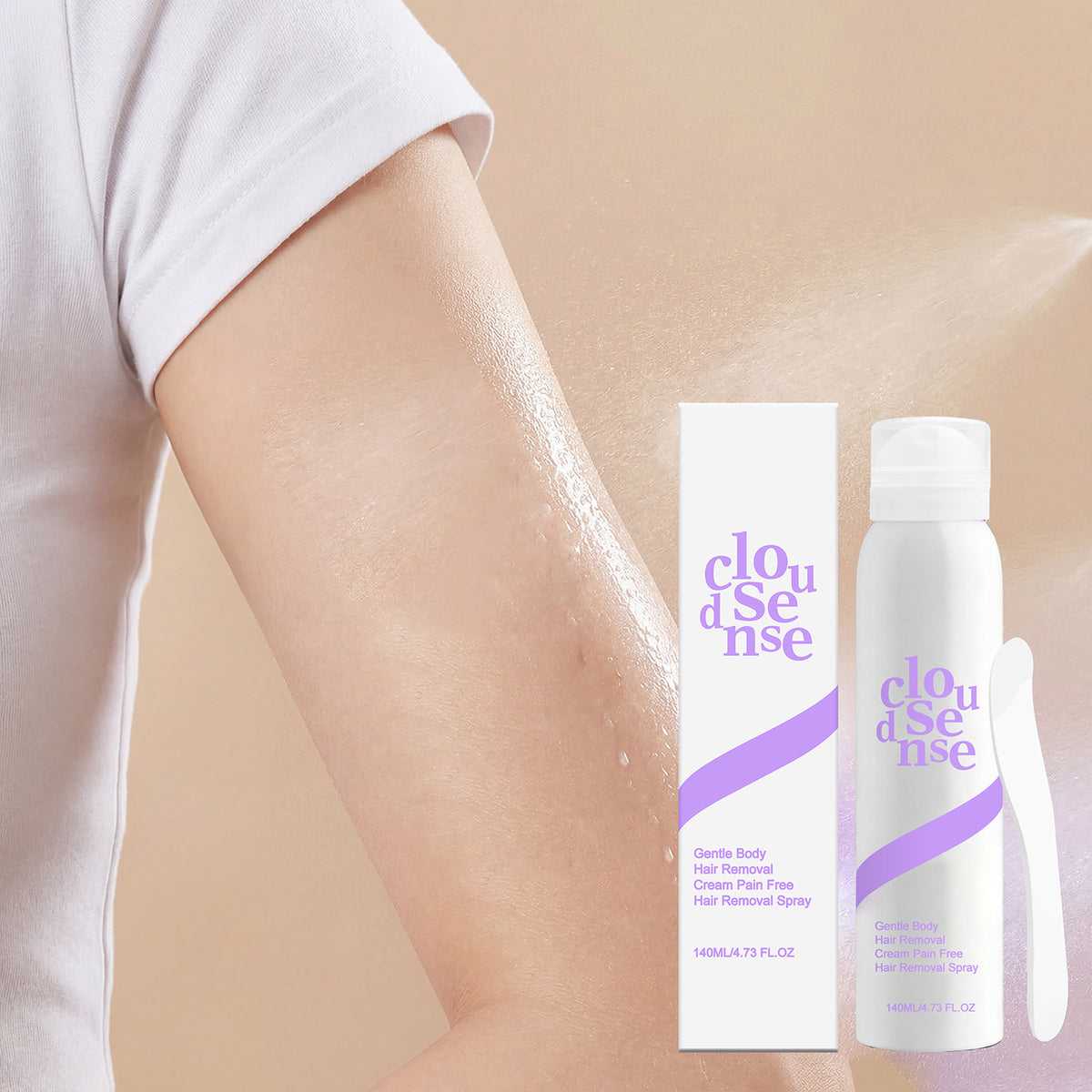 Gentle Hair Removal Spray - 140ml