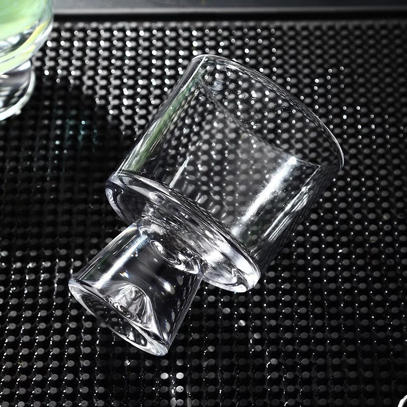 Transparent Conical Cocktail Glass 270ML - Brandy & Drinkware