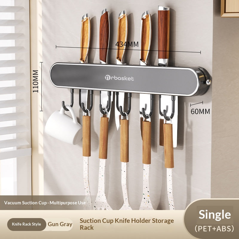 Multi-Functional Wall-Mounted Kitchen Knife Organizer - Multiple Colors & Styles