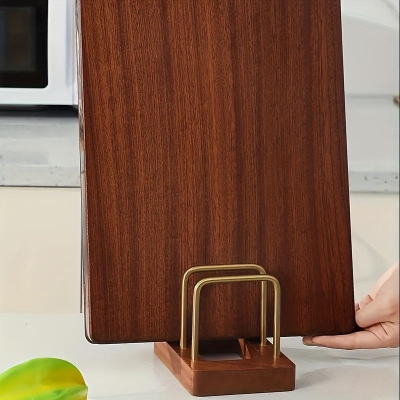 Set Of 2 Classic Solid Wood Kitchen Shelves Sturdy Top Shelf With