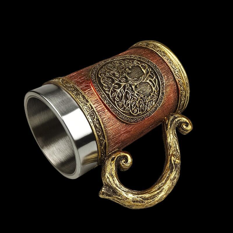 600ml Resin Tree Beer Stein Mug - Creative Trendy Drinkware