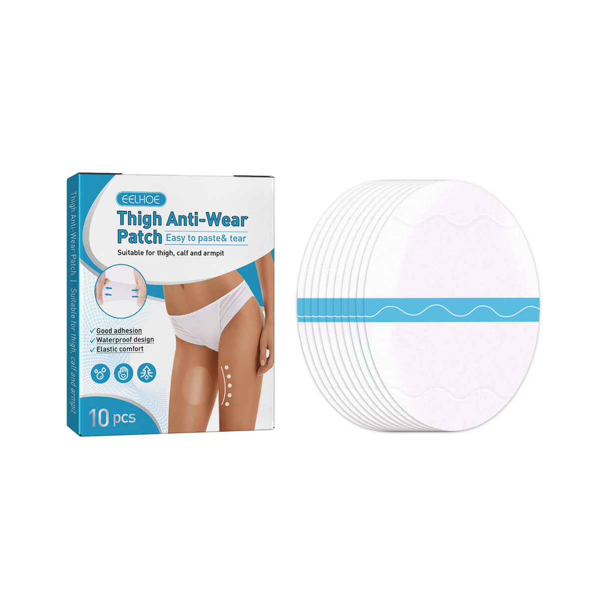 Thigh Friction Nursing Adhesive Bandage Invisible Portable