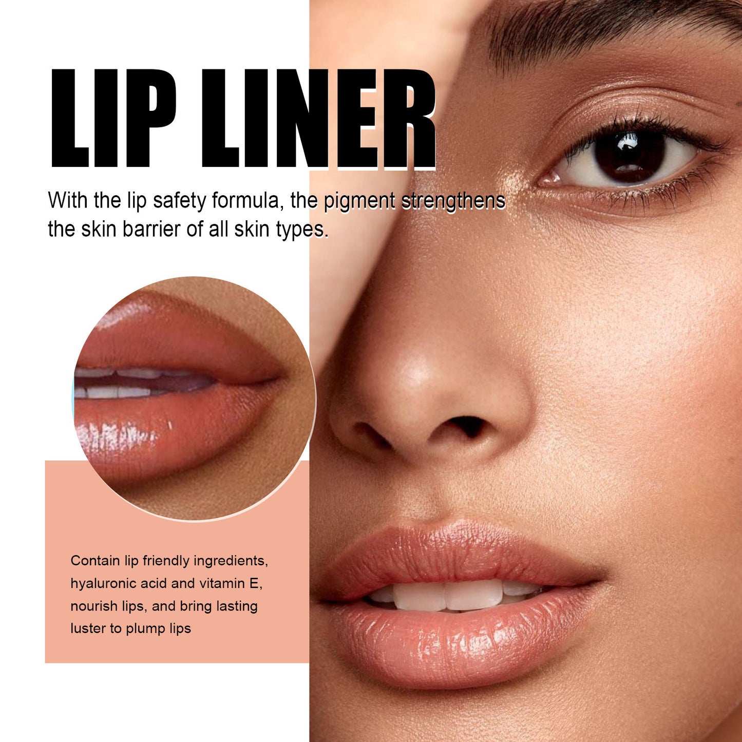 Waterproof Long-Lasting Lip Lacquer - 3.5ml Smudge-Proof Lip Color