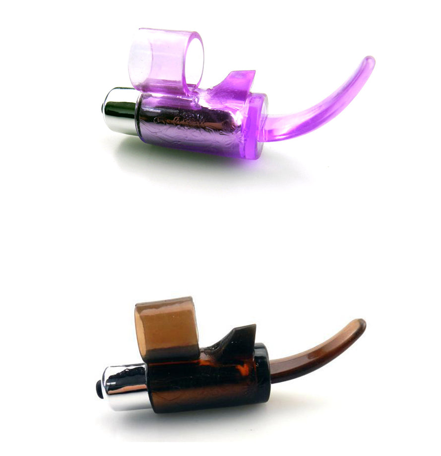 Handheld Tongue Shock Vibration Device for Wellness and Oral Care