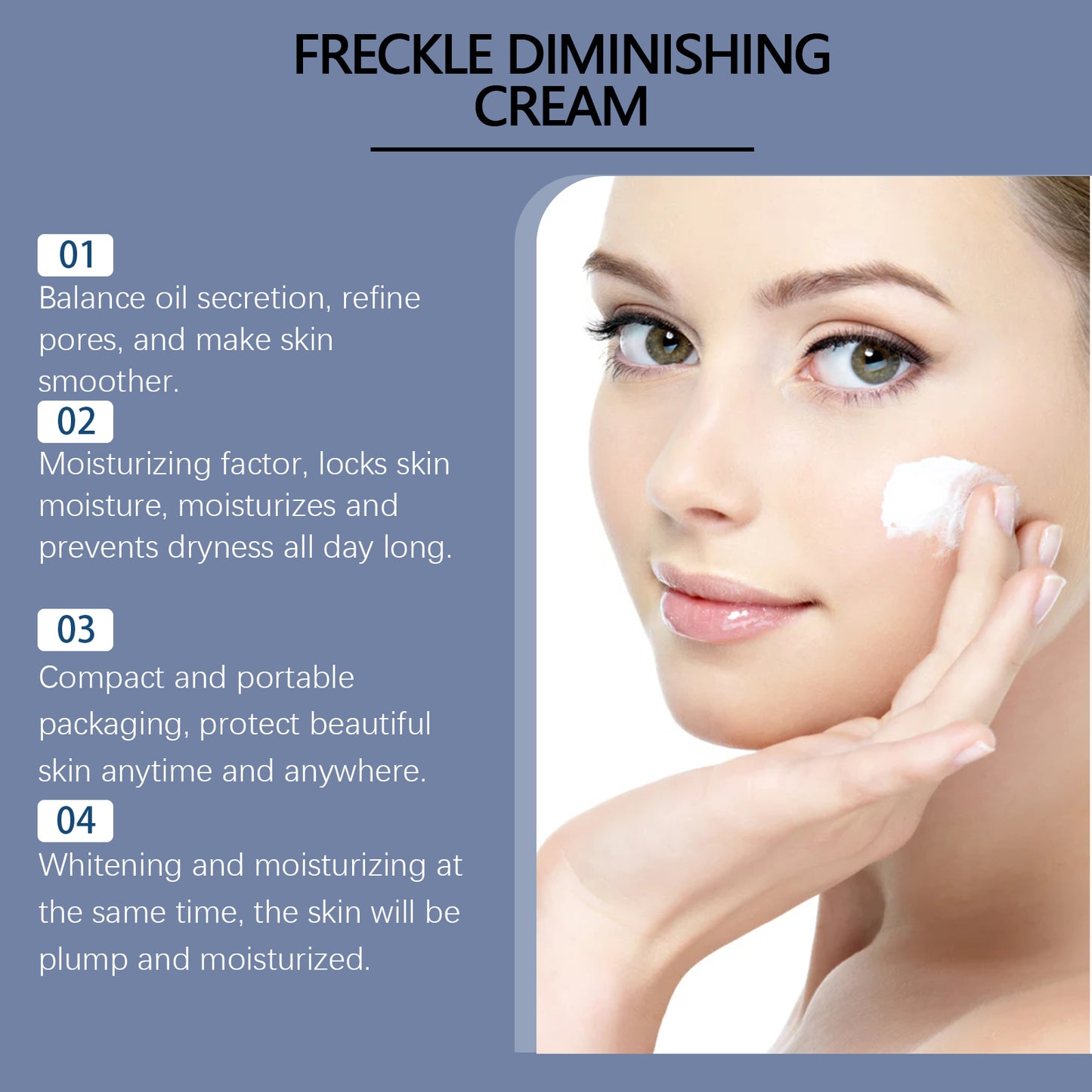 Dark Spot Correcting Face Cream - Niacinamide & Glutathione Skin Brightener